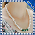 AA 8-9MM Classic Freshwater Pearl Stone Necklace